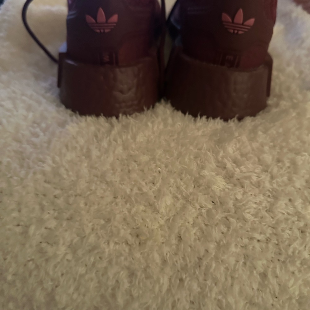adidas Women's Athletic Shoes - Burgundy and Pink